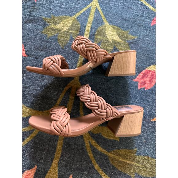 Dolce Vita Paily Braided Block Heels Size 6.5 - Picture 4 of 6
